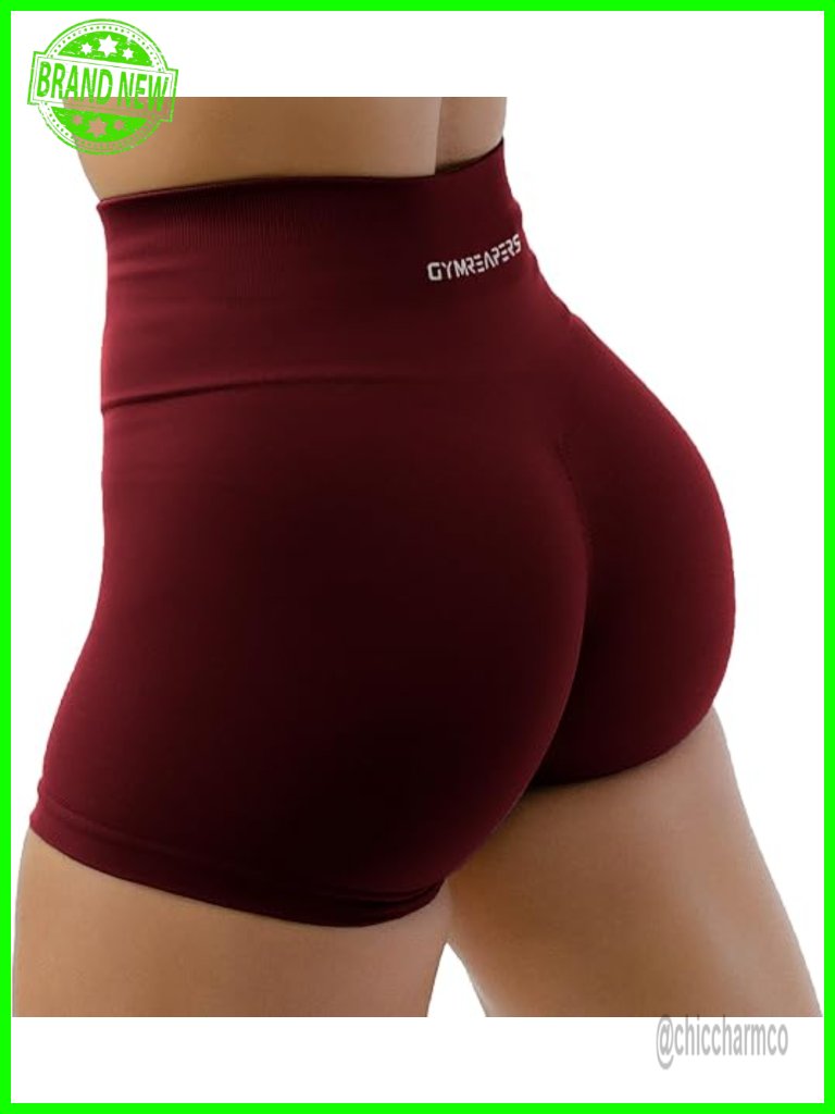 Seamless High Waist Compression Shorts For Women - Butt Lifting, Squat Proof,